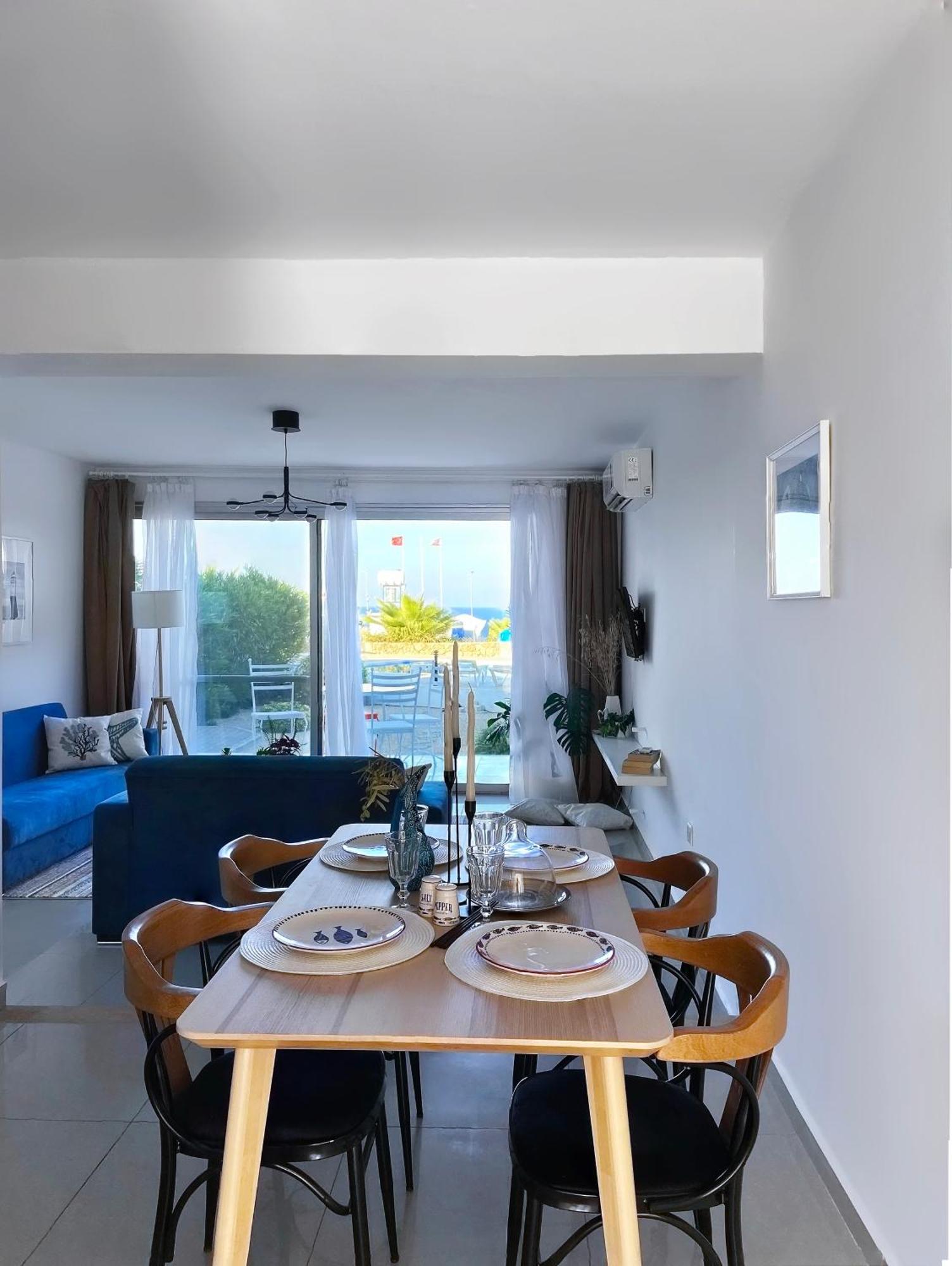 Spacious Three-Bedroom Apartment With Sea View A4 Lapithos  Exterior photo